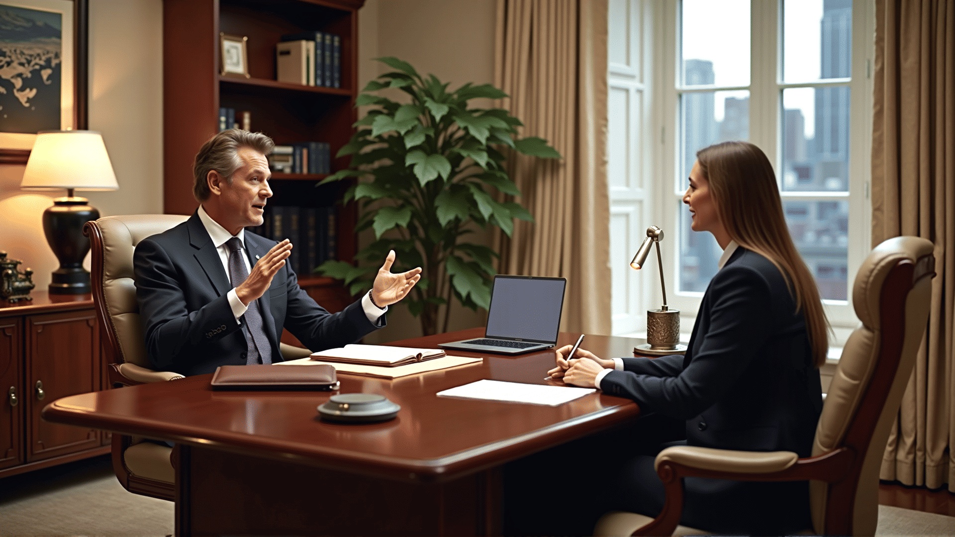 Private banking consultation